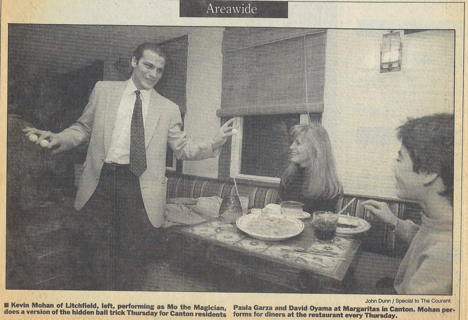 Historic newspaper feature about Mo Magic